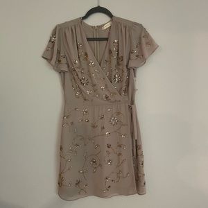 Gorgeous beaded mini dress!